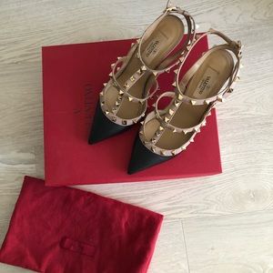 Valentino Shoes - Valentino Garavani Rockstud ankle strap pump Valentino Shoes - Valentino Garavani Rockstud ankle strap pump